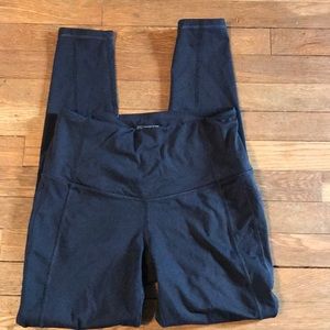 Black Victoria Sport Long Leggings w/ Side Pockets